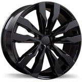 Replika R260A Gloss Black 20x8.5 +34 5x112 57.1