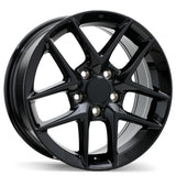 Replika R267 Gloss Black 16x7.0 +45 5x114.3 64.1