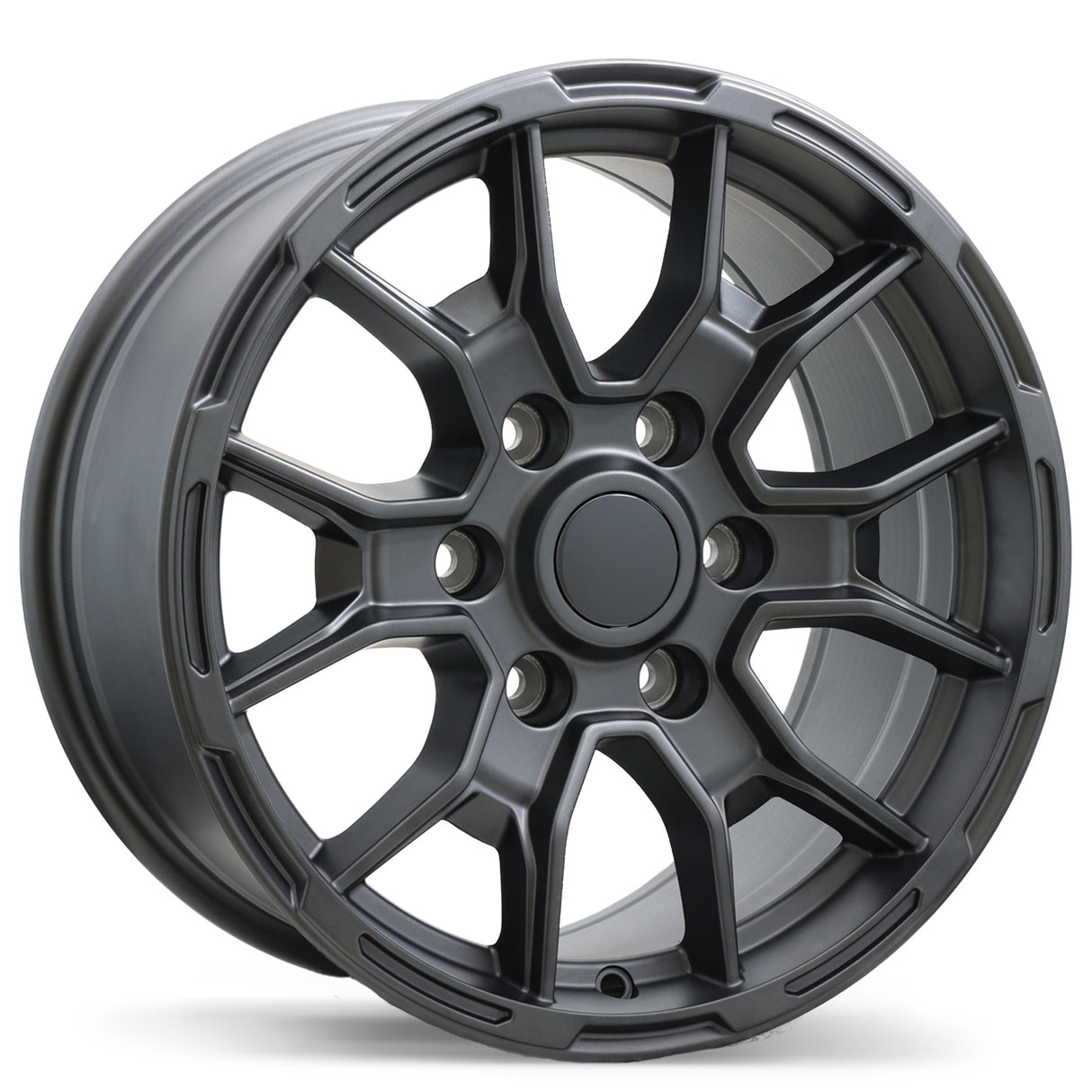 Replika R269 Matte Gunmetal 17x8.5 +30 6x139.7 93.1