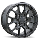 Replika R269 Matte Gunmetal 17x8.5 +30 6x139.7 93.1
