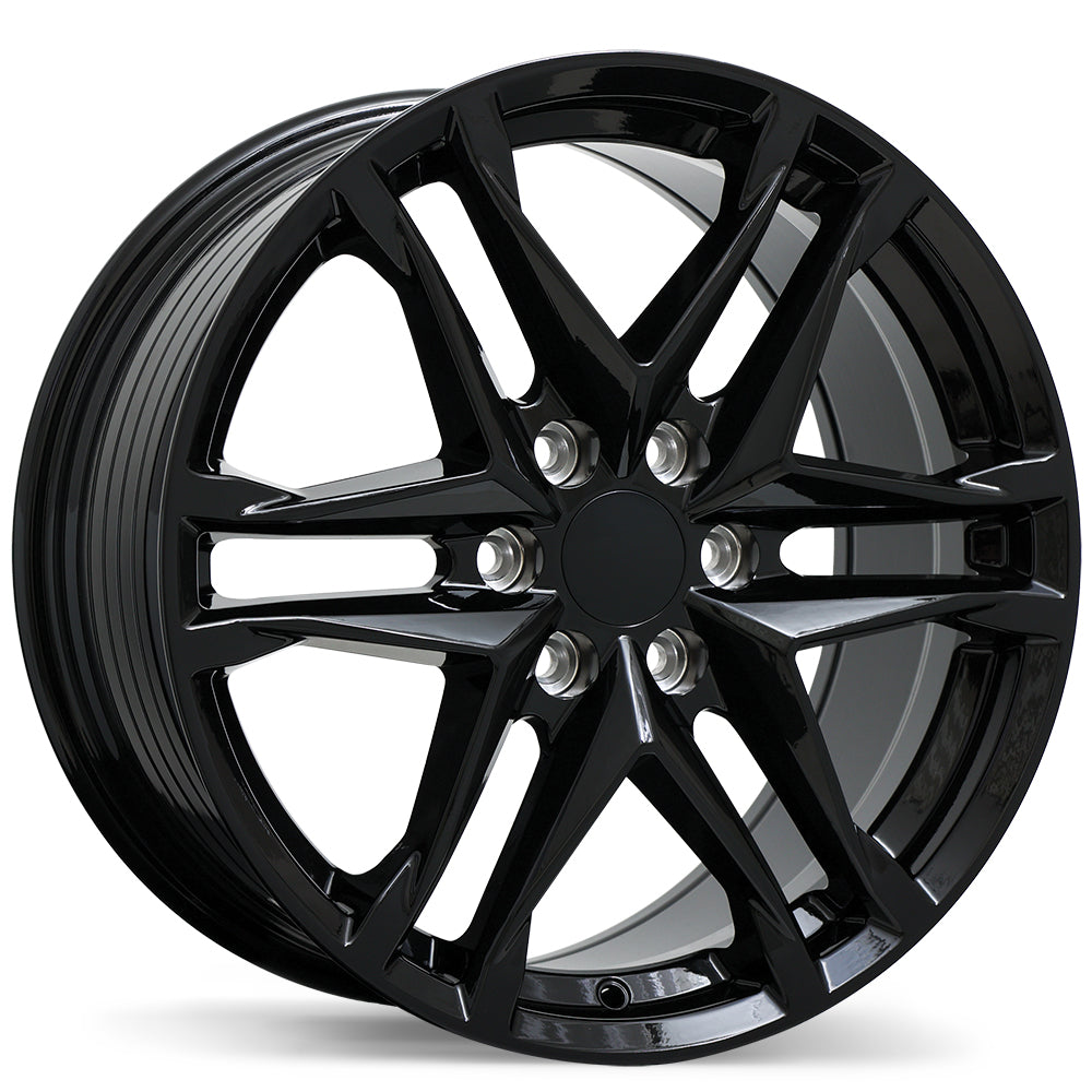 Replika R275 Gloss Black 19x8.5 +37 6x132 74.5