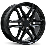 Replika R275 Gloss Black 19x8.5 +37 6x132 74.5