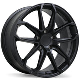Replika R276 Satin Black 20x7.5 +32 5x130 66.5