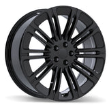 Replika R277 Gloss Black 20x8.5 +42 5x120 72.6