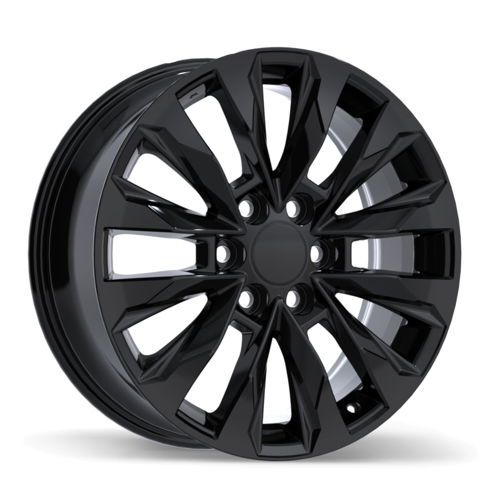 Replika R279 Gloss Black 20x8.0 +56 6x139.7 95.1