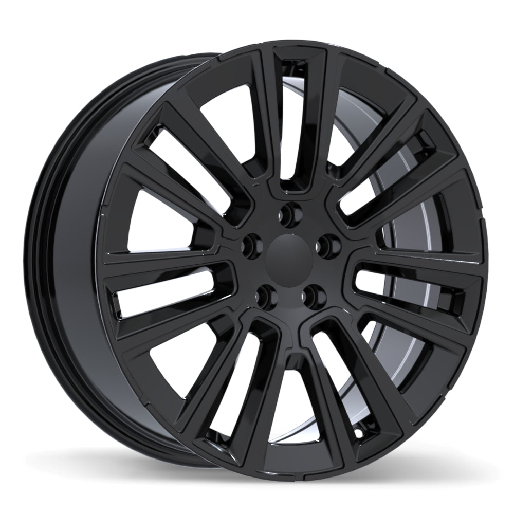 Replika R280 Gloss Black 19x8.0 +45 5x108 63.4