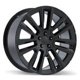 Replika R280 Gloss Black 20x9.0 +40 5x108 63.4
