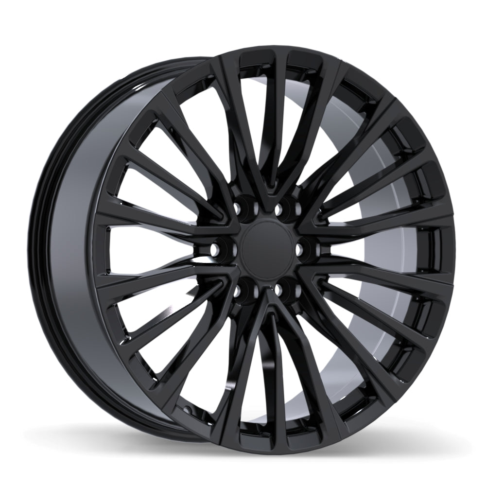 Replika R281 Gloss Black 22x9.0 +28 6x139.7 78