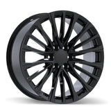 Replika R281 Gloss Black 22x9.0 +28 6x139.7 78