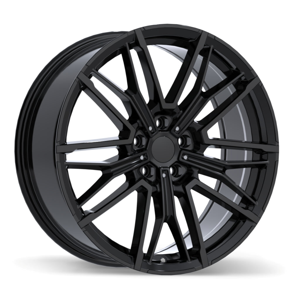 Replika R283 Gloss Black 19x8.5 +30 5x112 66.6