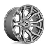 Fuel D713 RAGE PLATINUM Brushed Gun Metal Tinted Clear 20x9 +01 5X127/5X139.7 87.1