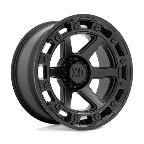 XD XD862 RAID Satin Black 20x10 -18 6X135 87.1