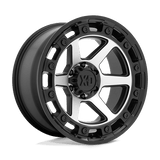 XD XD862 RAID Satin Black Machined 17x9 +0 5X127 71.5