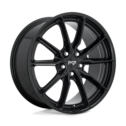 Niche M240 RAINIER Gloss Black 19x8.5 +42 5X112 66.5