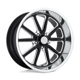 US Mag U117 RAMBLER Gloss Black Milled 18x7 +1 5X120.65 72.7