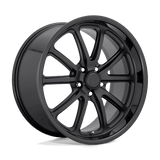 US Mag U123 RAMBLER Gloss Black Matte Black 20x9.5 +01 5X127 78