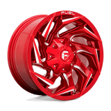 Fuel D754 REACTION Candy Red Milled 20x10 -18 5X114.3/5X127 78