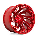 Fuel D754 REACTION Candy Red Milled 22x12 -44 8X170 125.1