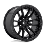Fuel D679 REBEL Matte Black 20x10 -18 6X139.7 106.1