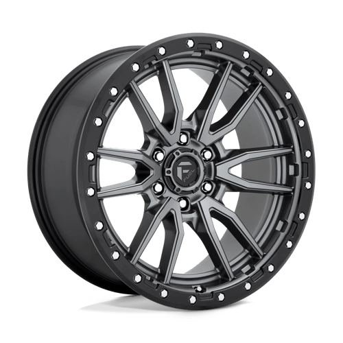 Fuel D680 REBEL Matte Gun Metal Black Bead Ring 20x9 +20 6X139.7 106.1