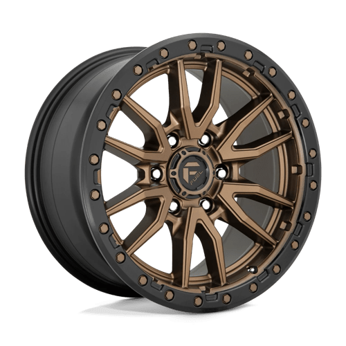 Fuel D681 REBEL Matte Bronze Black Bead Ring 18x9 +20 6X120 67.06