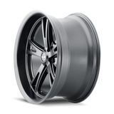 RIDLER 606 Black 20X9 +18 5X115 72.62