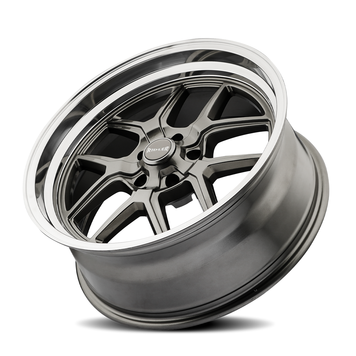 RIDLER 610 Gunmetal 17X8 +0 5X120.65 83.82