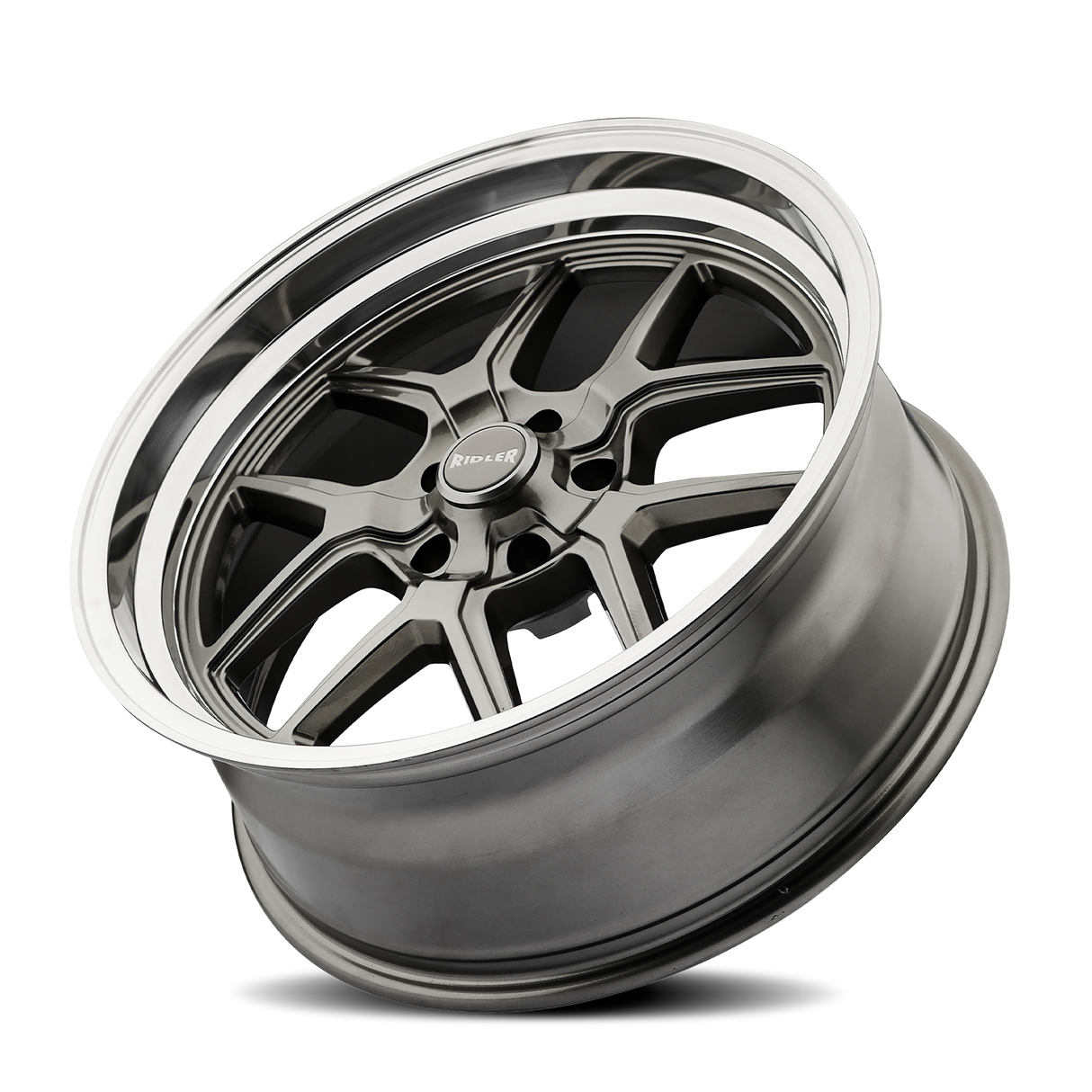 RIDLER 610 Gunmetal 17X7 +0 5X120.65 83.82