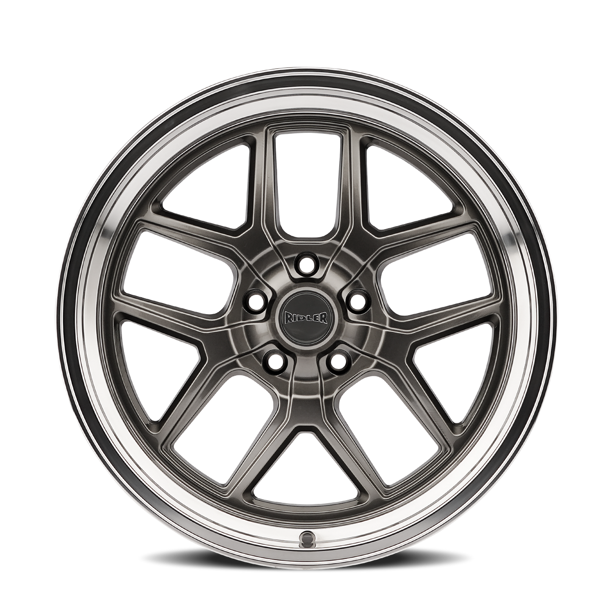 RIDLER 610 Gunmetal 17X7 +0 5X120.65 83.82