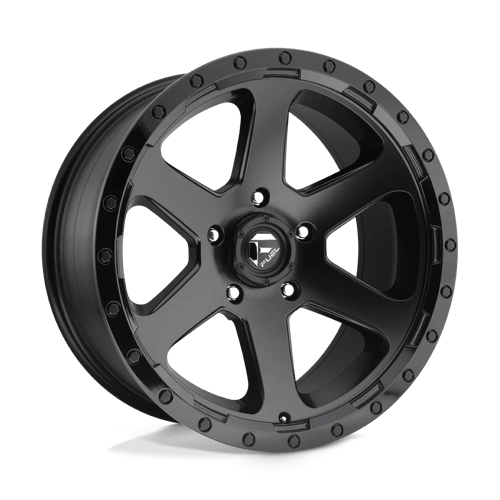 Fuel D589 RIPPER Matte Black Gloss Black Lip 18x9 -12 5X127 78.1
