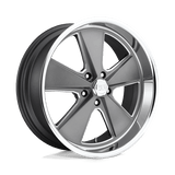 US Mag U120 ROADSTER Matte Gun Metal Machined 18x8 +01 5X114.3 72.56