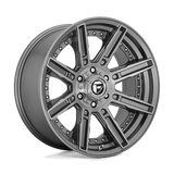 Fuel D710 ROGUE PLATINUM Brushed Gun Metal Tinted Clear 20x9 +01 6X135 87.1