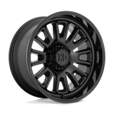 XD XD864 ROVER Satin Black W/ Gloss Black Lip 20x9 +18 6X135 87.1