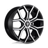 DUB S209 ROYALTY Gloss Machined Double Dark Tint 22x9.5 +30 6X120/6X132 74.6