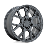 Ruff DRIFT Gloss Gunmetal 17x7.5 +38 5X100/5X114.3 72.1