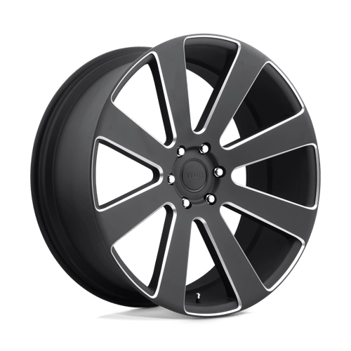 DUB S187 8-BALL Matte Black Milled 26x10 +30 6X139.7 78.1