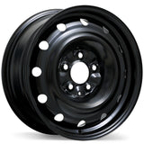 Steel / Acier Traditional / Traditionnel Black 16x6.5 +40 5x114.3 72