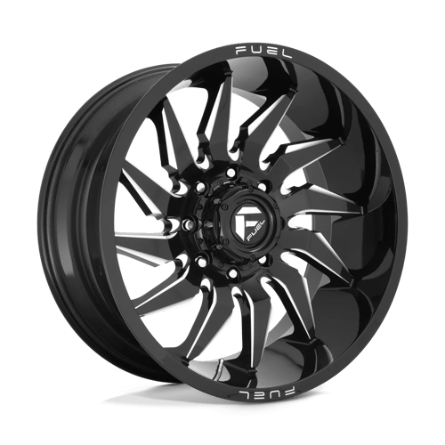 Fuel D744 SABER Gloss Black Milled 20x10 -18 5X139.7 78