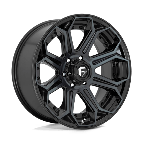 Fuel D704 SIEGE Gloss Machined Double Dark Tint 20x9 +01 5X127 71.5