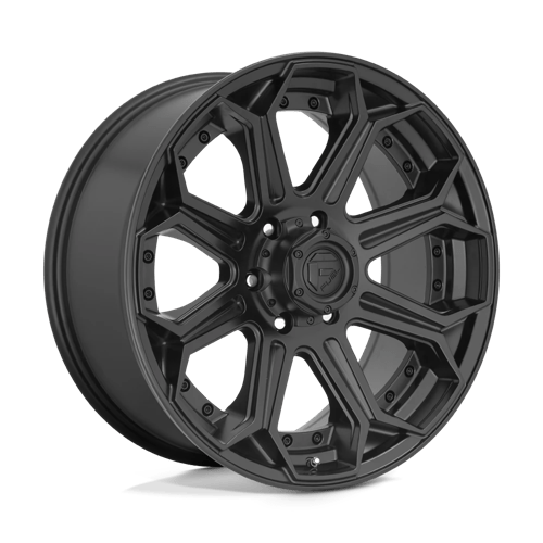 Fuel D706 SIEGE Matte Black 20x9 +20 8X180 124.3