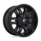 Fuel D595 SLEDGE Gloss Black Milled 18x9 +20 8X165.1 125.1