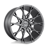 Niche M182 STACCATO Matte Anthracite 20x10 +40 5X112 66.56