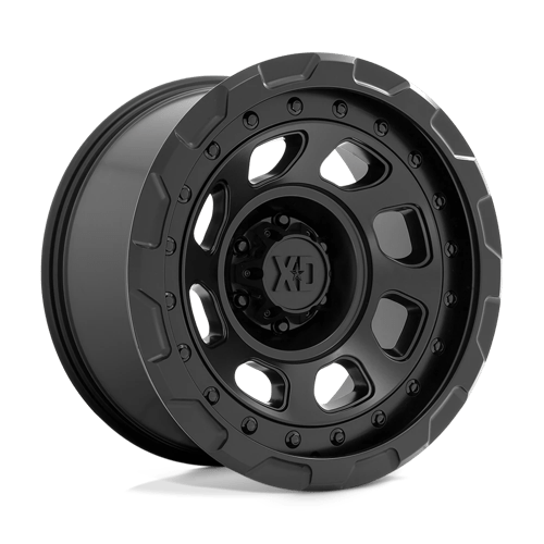 XD XD861 STORM Satin Black 17x9 +0 8X165.1 125.1