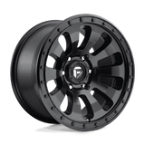 Fuel D630 TACTIC Matte Black 20x9 +01 6X139.7 108
