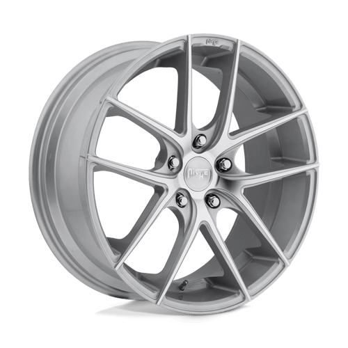 Niche M131 TARGA Gloss Silver Machined 20x10 +40 5X114.3 72.56