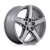 Niche M270 TERAMO Anthracite Brushed Face Tint Clear 18x8 +30 5X114.3 72.7