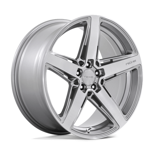 Niche M270 TERAMO Anthracite Brushed Face Tint Clear 20x9.5 +22 5X120 72.5