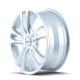 TOUREN TR22 Silver 16X7 +40 5X110, 5X115 72.62