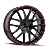 TOUREN TR60 Black 16X7 +42 5X112, 5X120 72.62
