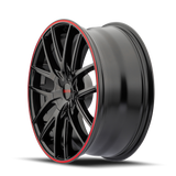 TOUREN TR60 Black 16X7 +42 4X100, 4X114.3 67.1